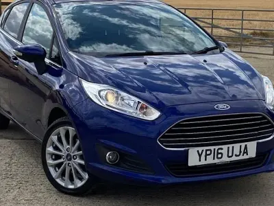 Used Ford Fiesta Titanium X 101 HP (74 kW) 2016 Blue Hatchback