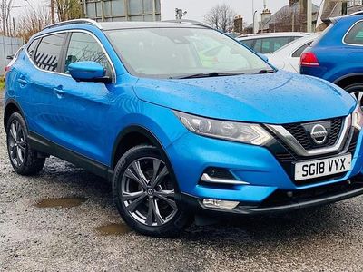 Used Nissan Qashqai N-Connecta 2018 Blue SUV