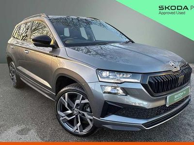 Used Skoda Karoq SportLine 147 HP (108 kW) 2024 Graphite grey metallic SUV