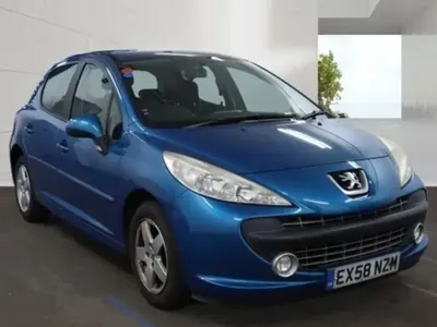 Used Peugeot 207 Sport 95 HP (69 kW) 2008 Blue Hatchback