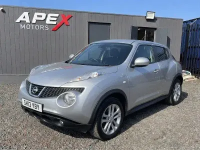 Used Nissan Juke N-TEC 117 HP (86 kW) 2013 Silver SUV