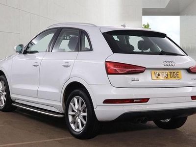 Used Audi Q3 Sport 150 HP (110 kW) 2018 Ibis white SUV