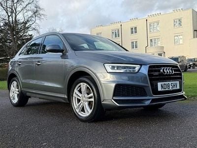 Used Audi Q3 S-Line 150 HP (110 kW) 2018 Grey SUV