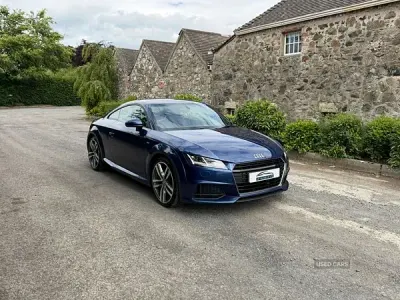 Used Audi TT S-Line 184 HP (135 kW) 2016 Blue Coupe