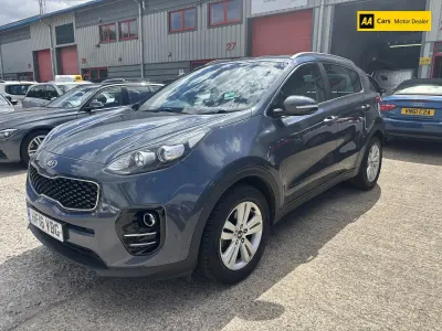 Used Kia Sportage 114 HP (83 kW) 2016 Blue SUV