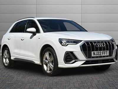 Używany Audi Q3 S-Line 190 KM (139 kW) 2022 Biały SUV
