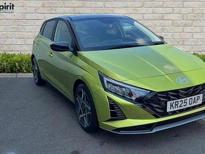 Yellow Used 2025 Hyundai i20 Premium Hatchback | £18,499 (Fair price)
