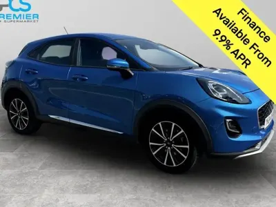 Used Ford Puma Titanium 125 HP (91 kW) 2024 Desert island blue (exclusive paint) SUV