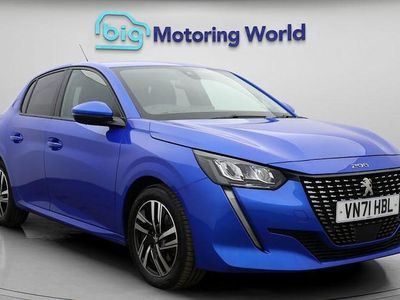 Used Peugeot 208 Allure Premium 102 HP (75 kW) 2021 Blue Hatchback