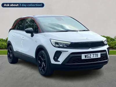 Begagnad Vauxhall Crossland GS Line 83 HK (61 kW) 2022 Vit SUV
