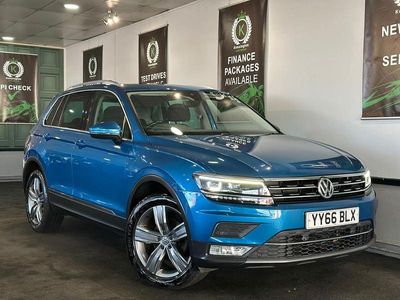 Begagnad VW Tiguan SEL 150 HK (110 kW) 2016 Blå SUV