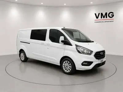 Used Ford Transit Custom Limited 130 HP (95 kW) 2018 White Van