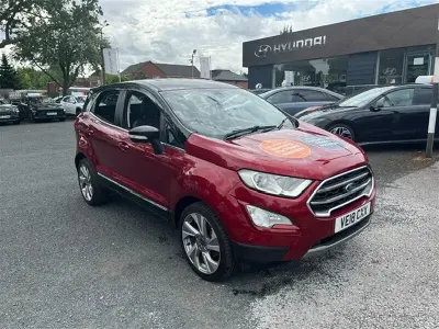 Used Ford Ecosport Titanium 125 HP (91 kW) 2018 Red SUV