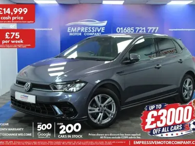 Used VW Polo R-line 95 HP (69 kW) 2022 Grey Hatchback