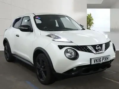 Used Nissan Juke N-Connecta 115 HP (84 kW) 2016 White SUV