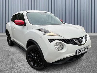 Used Nissan Juke Acenta 110 HP (80 kW) 2015 White SUV