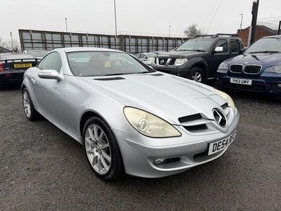 Silver Used 2004 Mercedes SLK350 Cabriolet | £2,799 (Expensive)