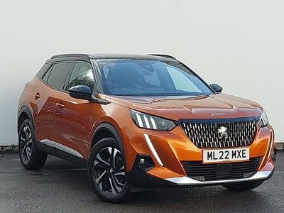 Orange Used 2022 Peugeot 2008 GTi SUV | £14,998 (Fair price)