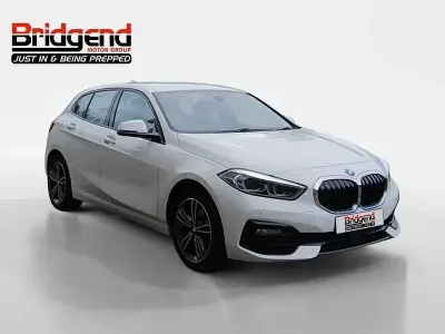 Used BMW 118 Sport Line 2020 White Hatchback