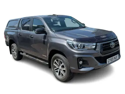 Used Toyota HiLux Luxury 150 HP (110 kW) 2019 Grey Pickup