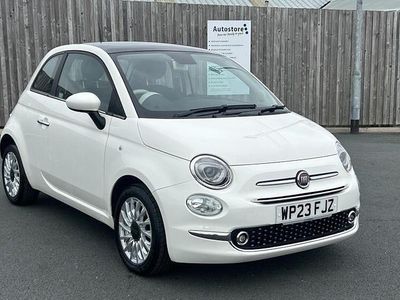 White Used 2023 Fiat 500 Hatchback | £9,995 (Fair price)