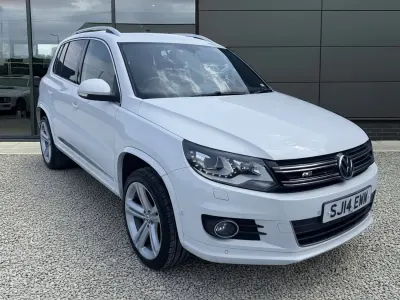 Used VW Tiguan R-line 2014 White SUV