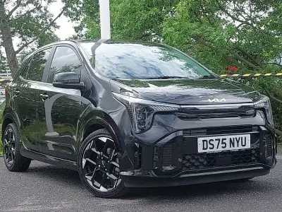 Used Kia Picanto GT-Line S 68 HP (50 kW) 2025 Black Hatchback