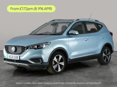 Usado MG ZS Exclusive 105 kW (143 HP) 2021 Azul SUV