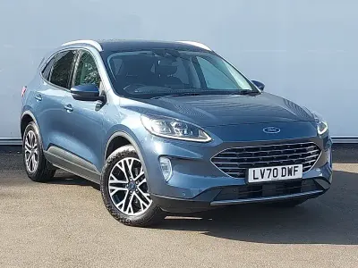 Used Ford Kuga Titanium 120 HP (88 kW) 2020 Blue SUV