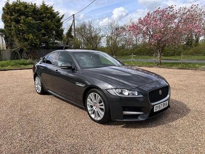 Begagnad Jaguar XF R-Sport 2017 Grå Sedan