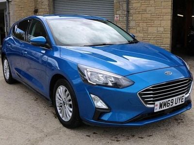 Used Ford Focus Titanium 120 HP (88 kW) 2020 Blue Hatchback