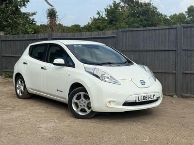 White Used 2016 Nissan Leaf Acenta Hatchback | £4,995 (Fair price)