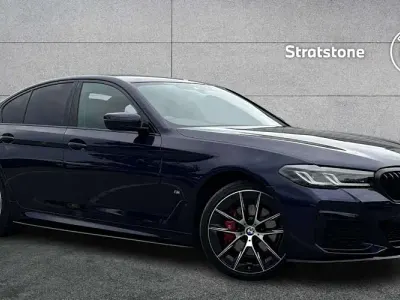 Used BMW 530e M Sport 292 HP (214 kW) 2020 Blue Sedan