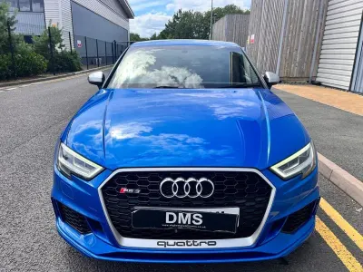 Used Audi RS3 Advanced 400 HP (294 kW) 2017 Blue Sedan