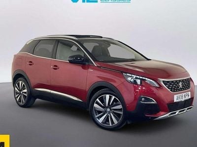 Begagnad Peugeot 3008 Premium 165 HK (121 kW) 2018 Röd SUV