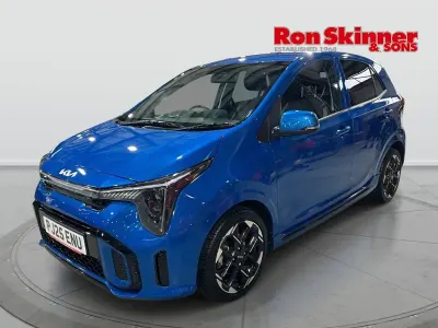Used Kia Picanto GT-Line 2025 Blue Hatchback
