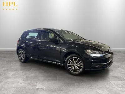 Used VW Golf VII SE 115 HP (84 kW) 2018 Black Hatchback