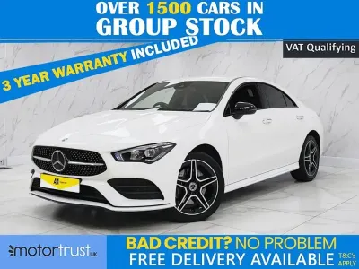 Used Mercedes CLA250e AMG Line Premium 2022 White Sedan