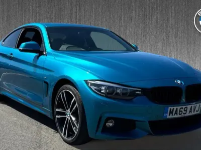 Used BMW 420 M Sport 187 HP (137 kW) 2020 Blue Coupe