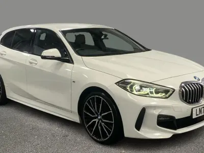 Used BMW 118 M Sport 136 HP (100 kW) 2021 White Hatchback