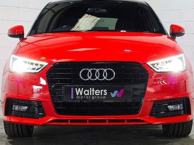 Used Audi A1 Sportback Black Edition 150 HP (110 kW) 2016 Red Hatchback