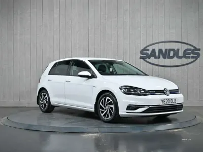 Used VW Golf VII Edition 130 HP (95 kW) 2020 White Hatchback