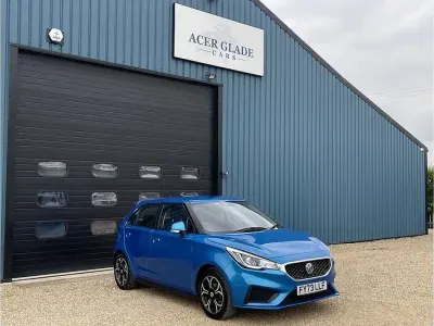 Used MG MG3 Excite 106 HP (77 kW) 2023 Blue Hatchback