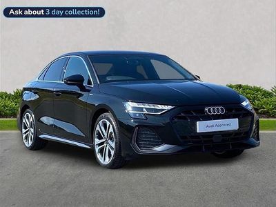 Used Audi A3 S-Line 147 HP (108 kW) 2025 Black Sedan