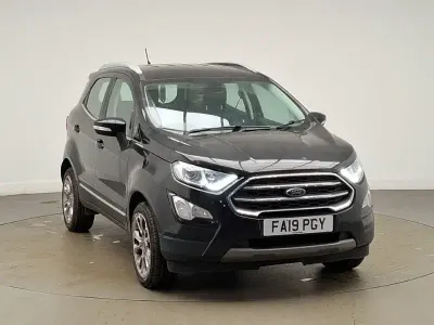 Used Ford Ecosport Titanium 125 HP (91 kW) 2019 Black SUV