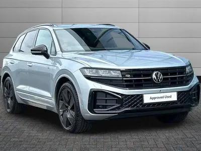 Used VW Touareg Black Edition 286 HP (210 kW) 2023 Oyster silver SUV