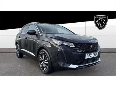 Black Used 2021 Peugeot 3008 Premium SUV | £17,904 (Fair price)