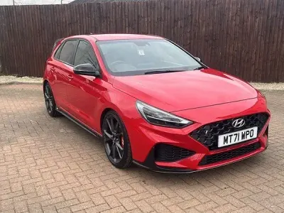 Second-hand Hyundai i30 N Performance 280 CP (205 kW) 2021 Roșu Hatchback
