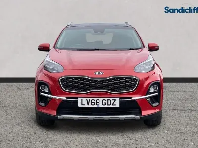 Używany Kia Sportage 174 KM (127 kW) 2020 Czerwony SUV