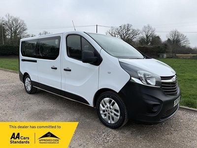 Used Vauxhall Vivaro S 2017 White MPV